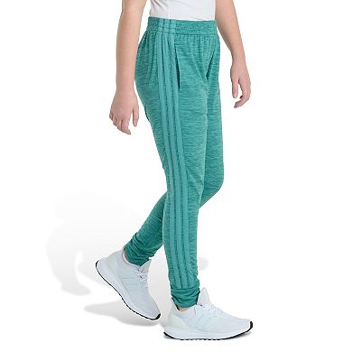 Girls adidas Elastic Waistband 3-Stripe Joggers