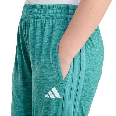 Girls adidas Elastic Waistband 3-Stripe Joggers