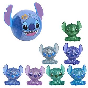 Disney's Lilo & Stitch Squish-a-Stitch 2-inch Glitter Fidget Toy Blind Box by Just Play
