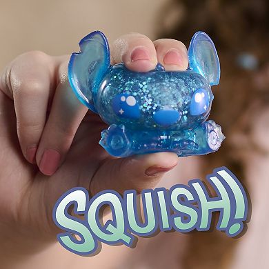 Disney's Lilo & Stitch Squish-a-Stitch 2-inch Glitter Fidget Toy Blind Box by Just Play