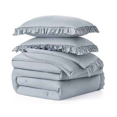 Bearpaw Quince Ruffle Comforter Set with Shams