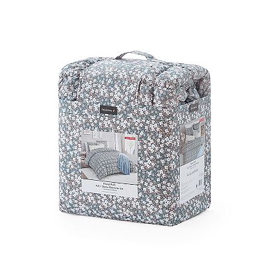 Bearpaw Puff Floral Comforter Set with Shams