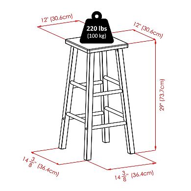 Winsome Wood Carrick Bar Stool