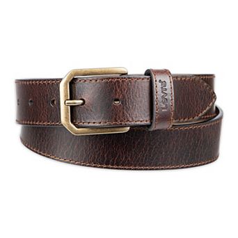 Men's Levi's® Burnished Edge Casual Leather Belt