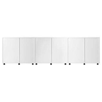 Winsome Wood Halifax 3-piece Cabinet Set with File Drawer