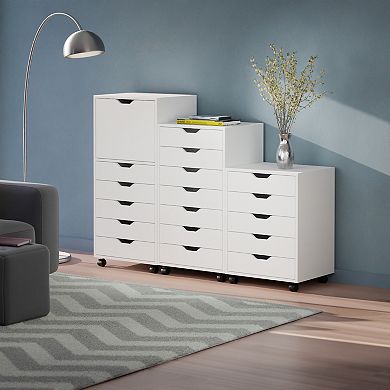 Winsome Wood Halifax Multi-Drawer Storage Cabinet 3-piece Set