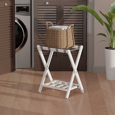 Winsome Wood Raya Luggage Rack