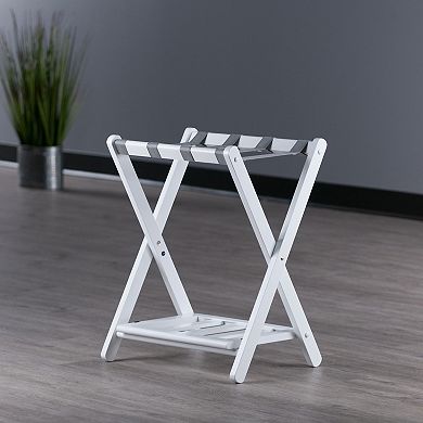 Winsome Wood Raya Luggage Rack