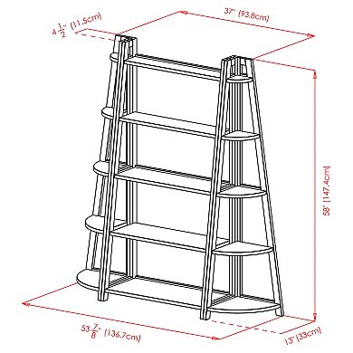 Winsome Wood Adam 3-piece Shelving Set