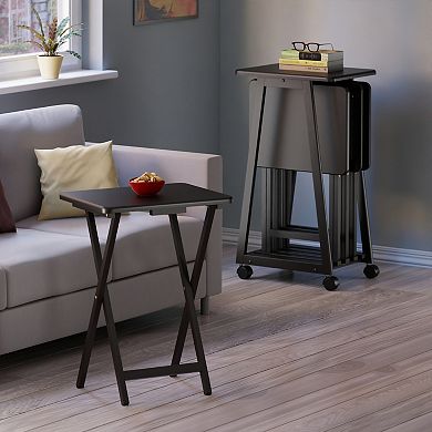 Winsome Wood Adriel 5-piece Snack Table Set