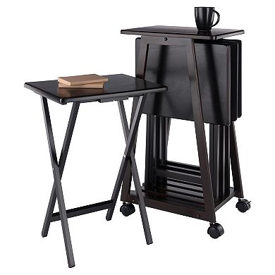 Winsome Wood Adriel 5-piece Snack Table Set