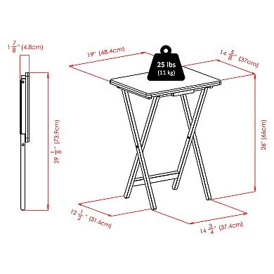 Winsome Wood Adriel 5-piece Snack Table Set