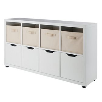 Winsome Wood Julia Storage Cabinet 5 pc Set