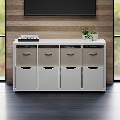 Winsome Wood Julia Storage Cabinet 5-piece Set