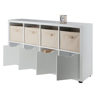 Winsome Wood Julia Storage Cabinet 5-piece Set