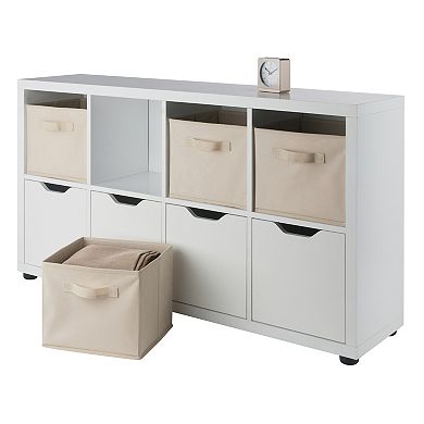 Winsome Wood Julia Storage Cabinet 5-piece Set