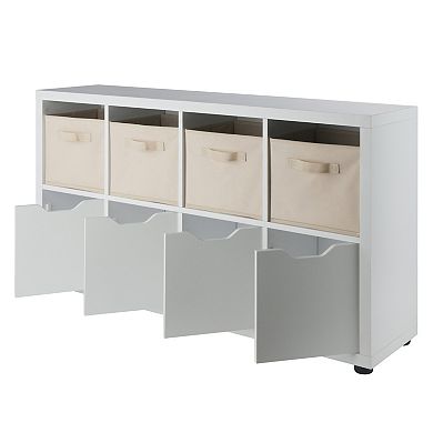 Winsome Wood Julia Storage Cabinet 5-piece Set