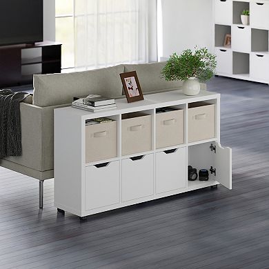 Winsome Wood Julia Storage Cabinet 5-piece Set