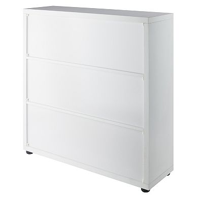 Winsome Wood Julia 3 x 3 Storage Cabinet 5-piece Set