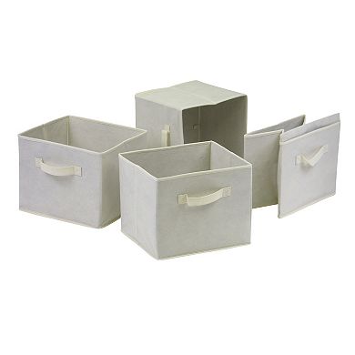 Winsome Wood Julia 3 x 3 Storage Cabinet 5-piece Set