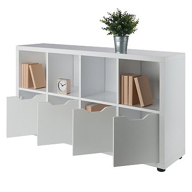 Winsome Wood Julian 2 x 4 Storage Cabinet