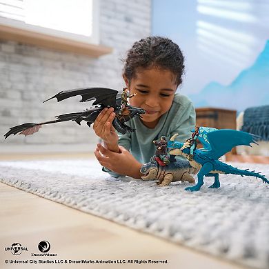 Spin Master How to Train Your Dragon Toothless & Hiccup Action Figure Set