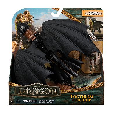 Spin Master How to Train Your Dragon Toothless & Hiccup Action Figure Set