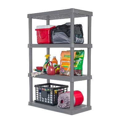 Iris Heavy Duty Utility 4-tier Storage Shelf