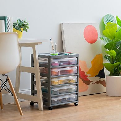 Iris 5-drawer Scrapbook Case Chest