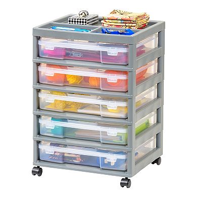 Iris 5-drawer Scrapbook Case Chest
