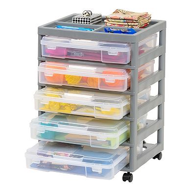 Iris 5-drawer Scrapbook Case Chest