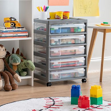 Iris 5-drawer Scrapbook Case Chest