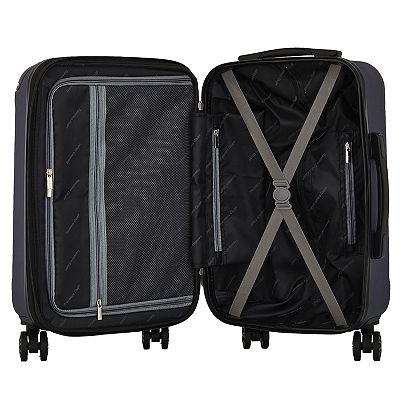 Set De Equipaje Mainstays Maleta Rigida De 20 Pulgadas Y Bolso Rosa