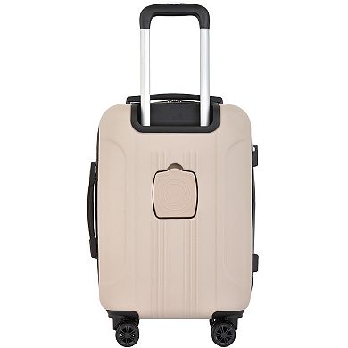Travelers Club Discovery 22-Inch Carry-On Hardside Spinner Luggage