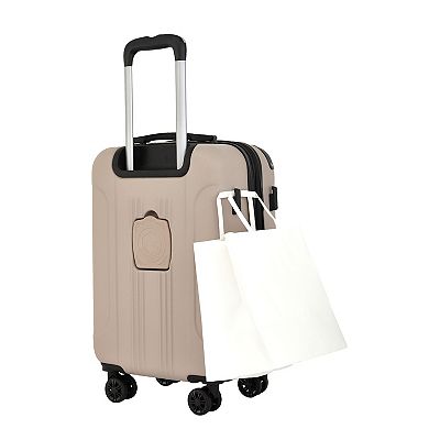 Travelers Club Discovery 22-Inch Carry-On Hardside Spinner Luggage