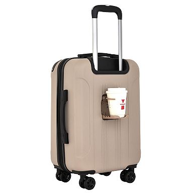 Travelers Club Discovery 22-Inch Carry-On Hardside Spinner Luggage