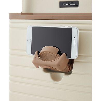 Travelers Club Navigate 22-Inch Carry-On Hardside Spinner Luggage
