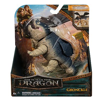 Spin Master How To Train Your Dragon Gronckle Dragon Action Figure