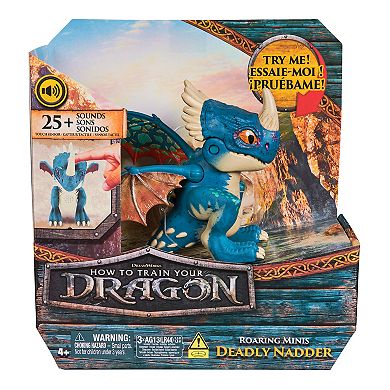 Cool Maker How to Train Your Dragon Roaring Minis Deadly Nadder Interactive Dragon Toy
