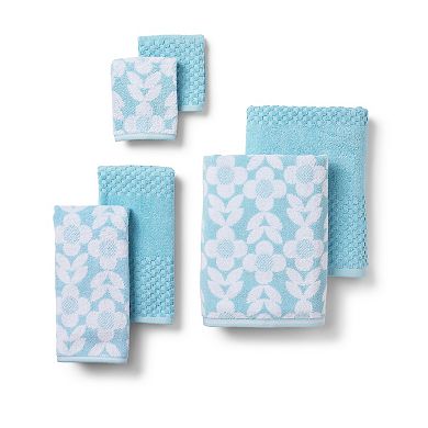 Caro Home Alisa 6-Piece Bath Towel Set