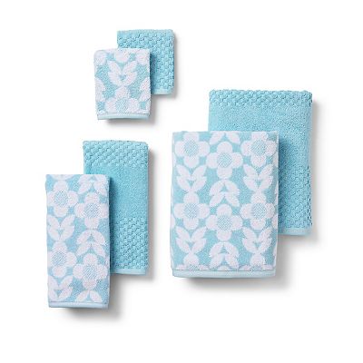 Caro Home Alisa 6-Piece Bath Towel Set