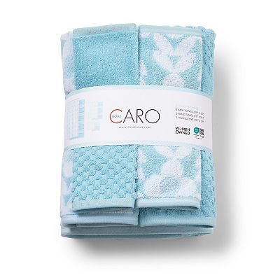 Caro Home Alisa 6-Piece Bath Towel Set