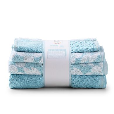 Caro Home Alisa 6-Piece Bath Towel Set