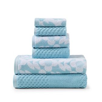 Caro Home Alisa 6 pc Bath Towel Set