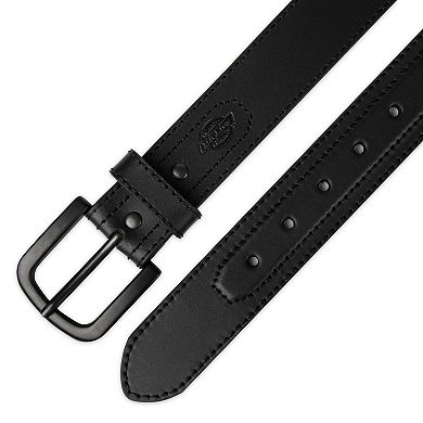Men's Dickies Industrial Strength Heavy Stitch Leather Belt