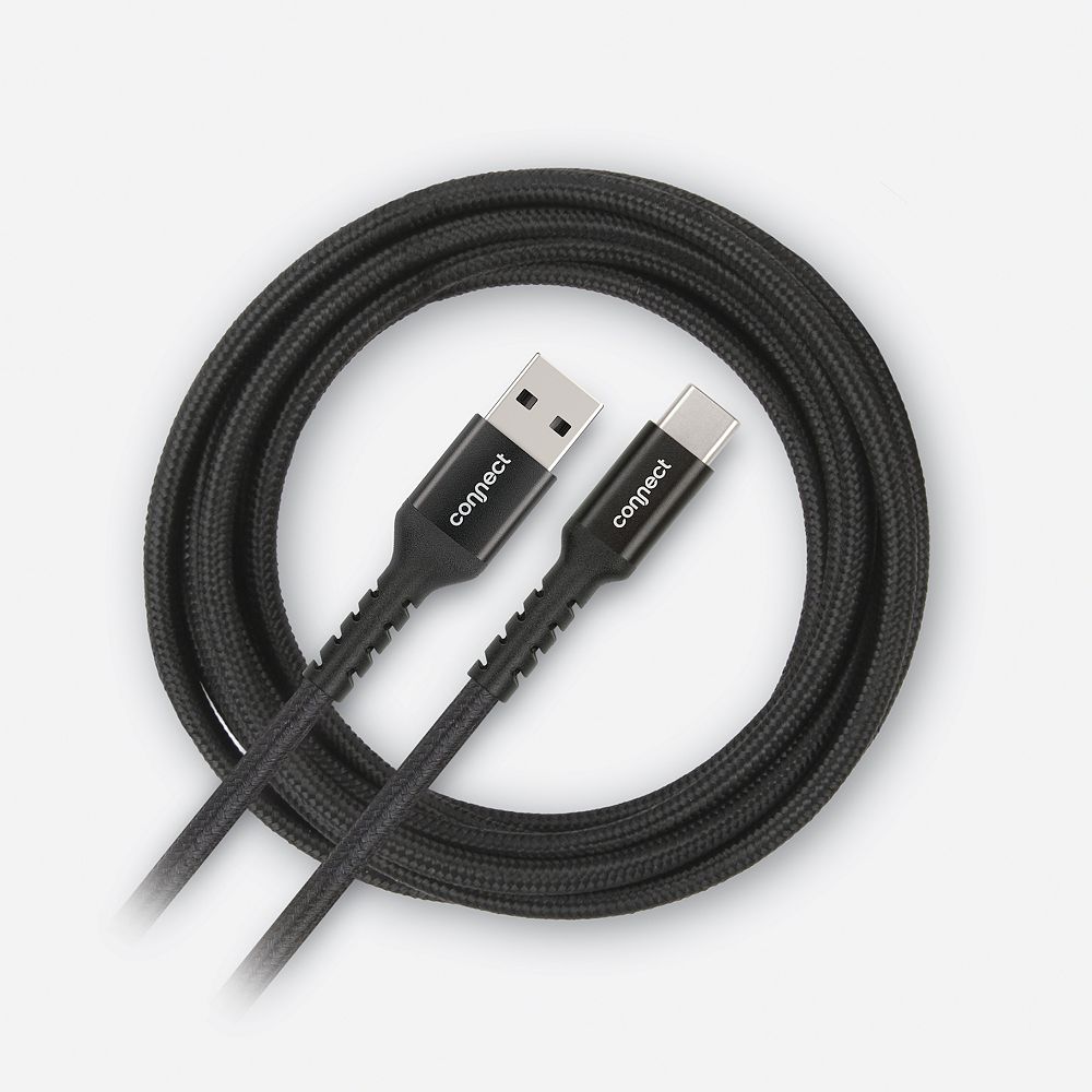 Connect 4FT USB-C to USB-A Charging Cable