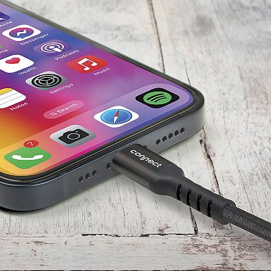 Connect 4FT USB-C to USB-A Charging Cable