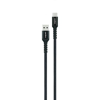 Connect 4FT USB-C to USB-A Charging Cable