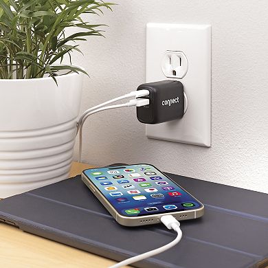 Connect Dual USB Port Wall Charger