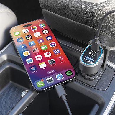 Connect 3 USB Port Car Charger